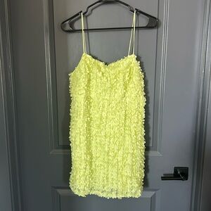 3D green Anthropologie dress, size S